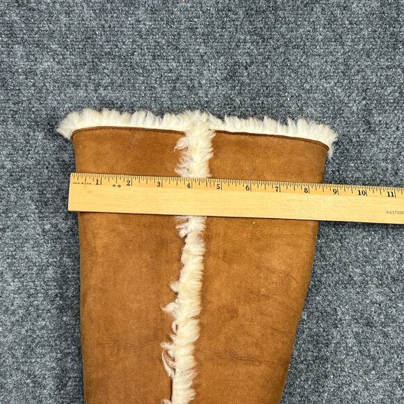 Born Helga Winter Boots Women's Size 9 Brown Shearling Lined Tall Outdoor Snow - Picture 14 of 16